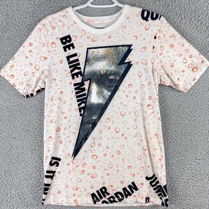 Air Jordan Gatorade Nike T-Shirt Mens Small Be Like Mike 2015 Allover AJ1165-100